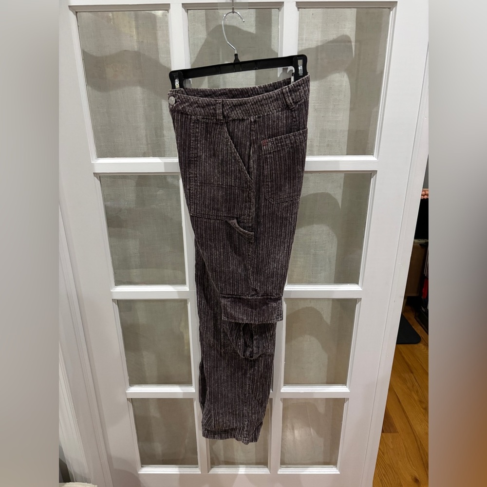 BDG Men's Corduroy Carpenter Pants in Dark Brown